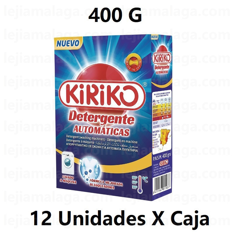 8411167011037Detergente En Polvo Automaticas 400grs