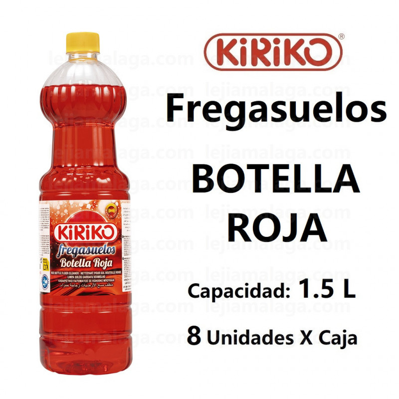 8411878107043Fregasuelos Botella Roja 1.5 Litros