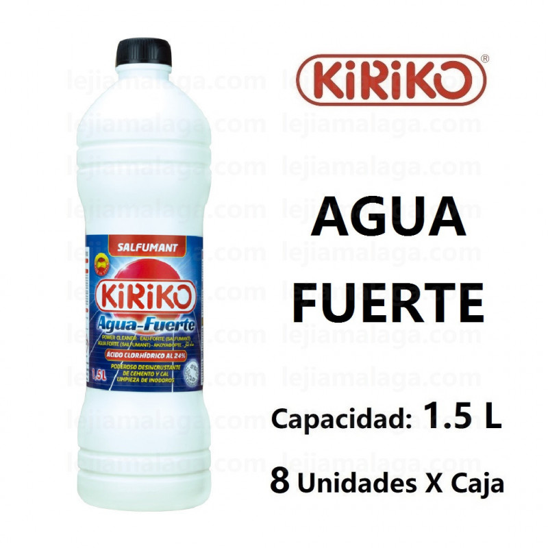 8411878199307Agua Fuerte Kiriko 1.5 Litros