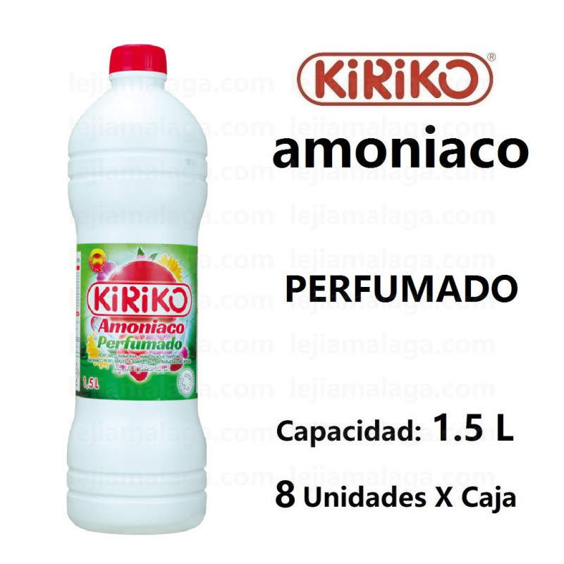8411878199383Amoniaco Perfumado Kiriko 1.5 Litros