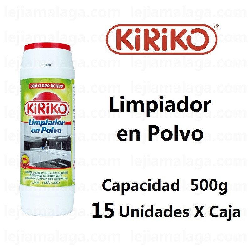 8411878199833Limpiador En Polvo Kiriko 500g