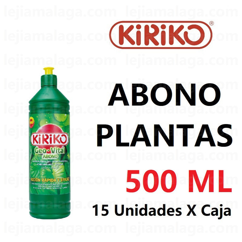 8411878199895Abono Plantas Kiriko 500ml