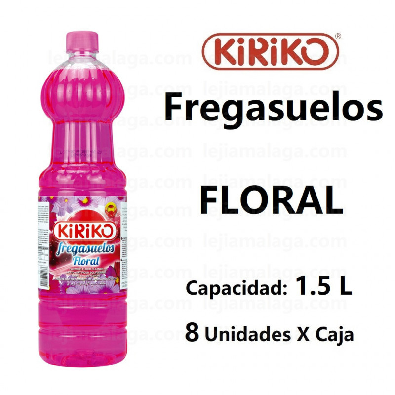 8411878249033Fregasuelos Floral 1.5 Litros