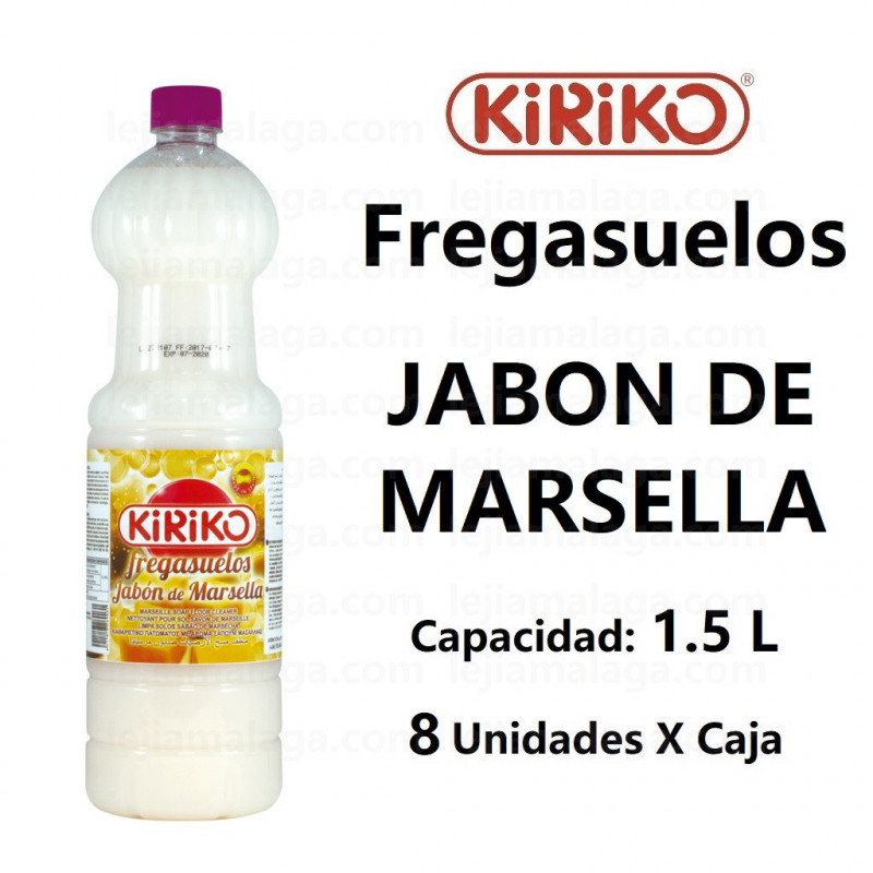 8411878269031Fregasuelos Jabon De Marsella 1.5 Litros