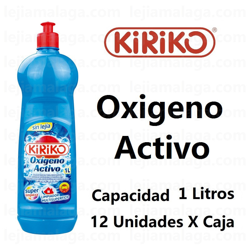 8411878606188Oxigeno Activo Kiriko 1 Litro