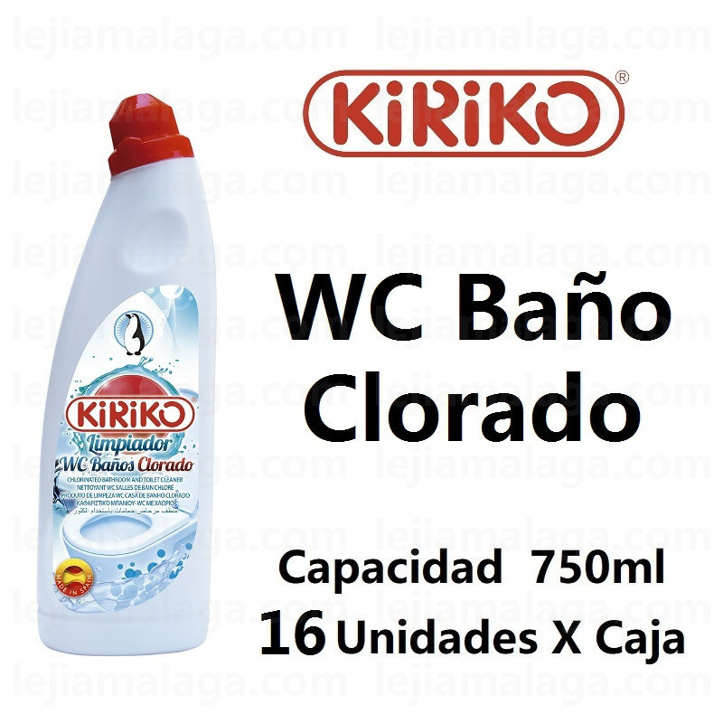 8411878712094Limpiador WC Ba?o Clorado Kiriko 750ML 1