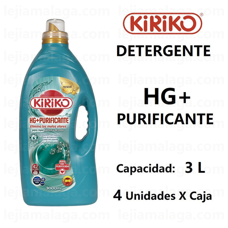 8411878905205Detergente Lquido HIGIENIZANTE Purificante 3 Litros