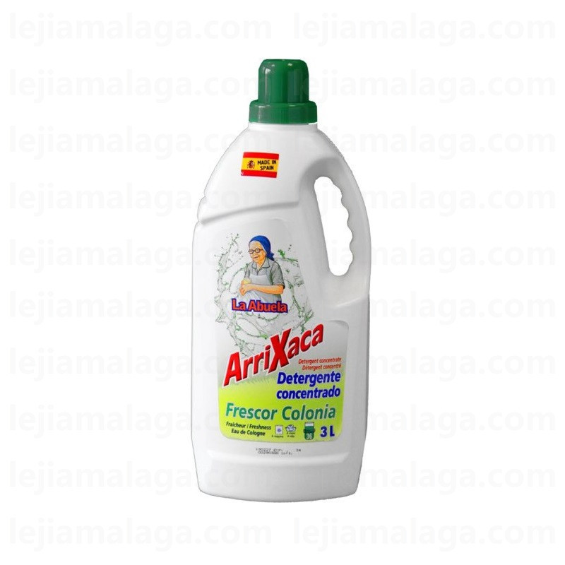 8410757900379 DETERGENTE LIQUIDO 3 LITROS ARRIXACA FRESCOR COLONIA
