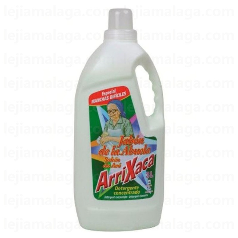 8410757900393 DETERGENTE LIQUIDO ARRIXACA JABON DE LA ABUELA 3L