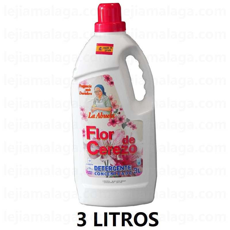 DETERGENTE LIQUIDO ARRIXACA FLOR DE CEREZO 3 LITROS