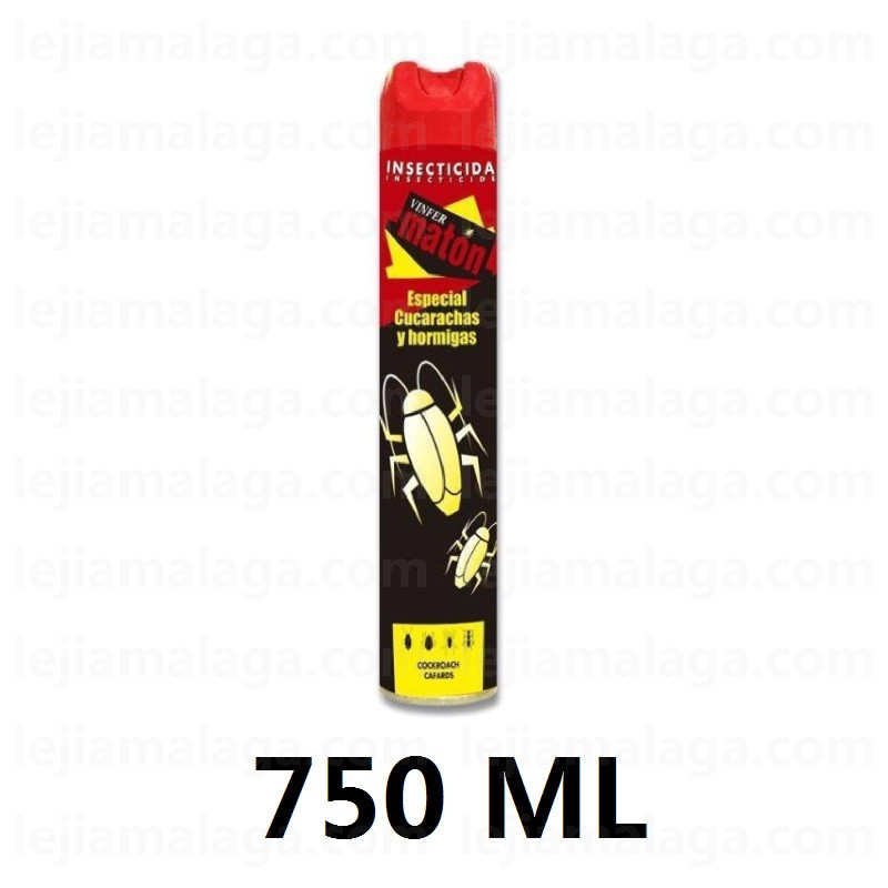 Insecticida Vinfer Matón Cucarachas y Hormigas 750 ml