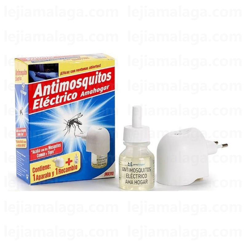 ELECTRICO ANTIMOSQUITOS APARATO CON RECAMBIO
