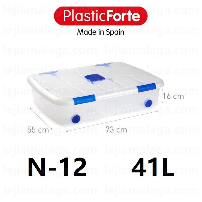 CAJA ORDENACION N12 41L 73X55X16CM PLASTIC FORTE