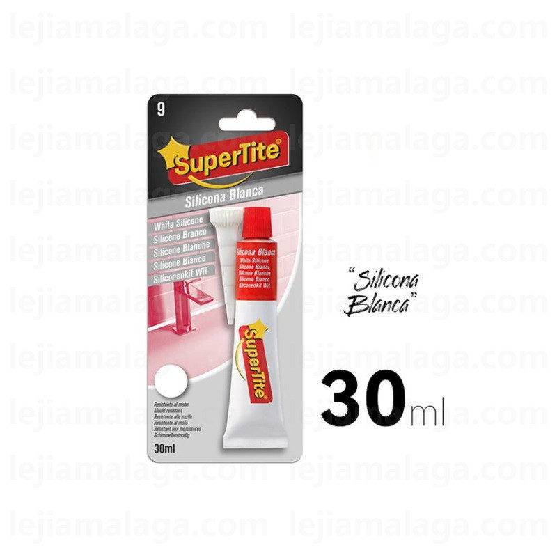 8414646240997SUPERTITE SILICONA BLANCA 30ML