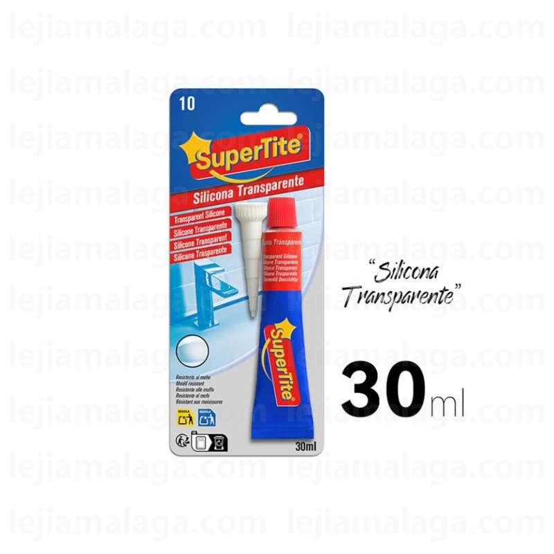 8414646241093SUPERTITE SILICONA TRANSPARENTE 30ML