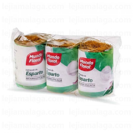 8425503104031ESTROPJO ESPARTO MUNDO FLORAL 3 PCS