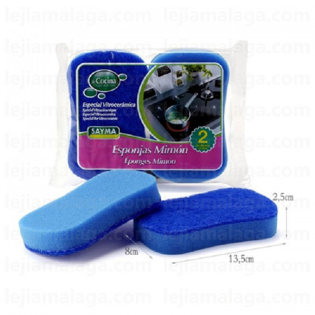 8427279000227ESTROPAJO SAYMA VITROCERAMICA 2 PCS
