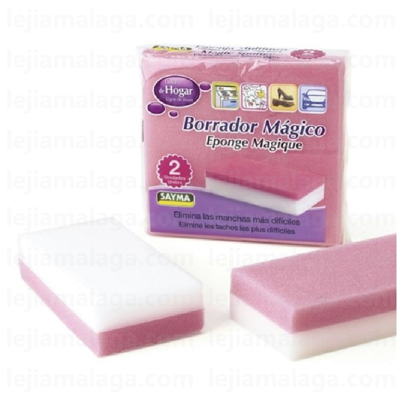 8427279410163ESPONJA SAYMA BORRADOR MAGICO 2 PCS