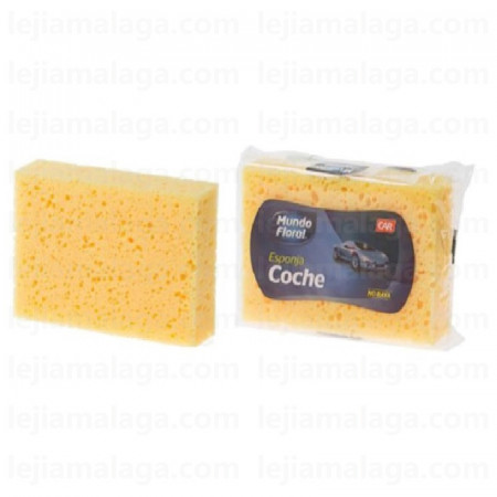 8429871000124LAVACOCHE ESPONJA MUNDO FLORAL RECTANGULAR