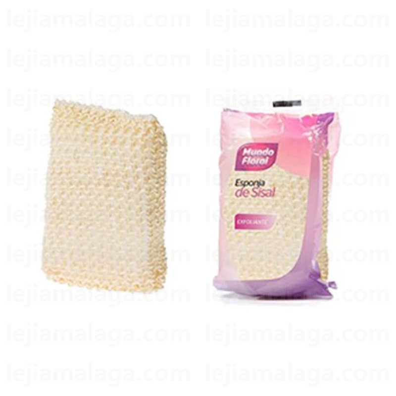8429871200562BAÑO ESPONJA MUNDO FLORAL SISAL CRIN