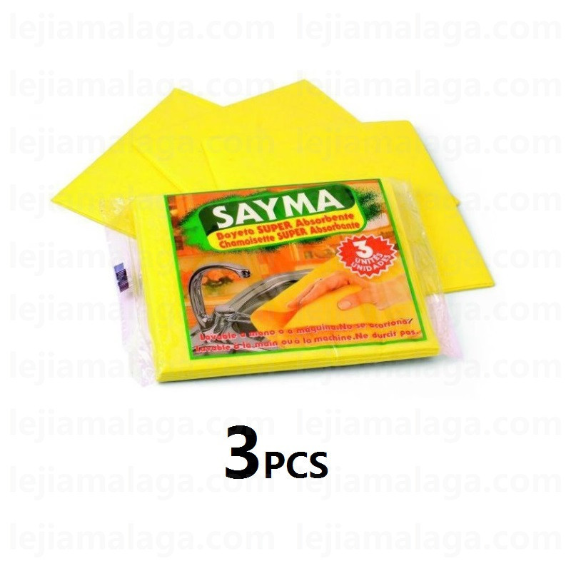 8427279000708BAYETA PACK AMARILLA SAYMA 3 PCS