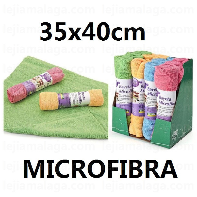 8427279314317BAYETA MICROFIBRA SAYMA 35x40 CM COLOR RIZO