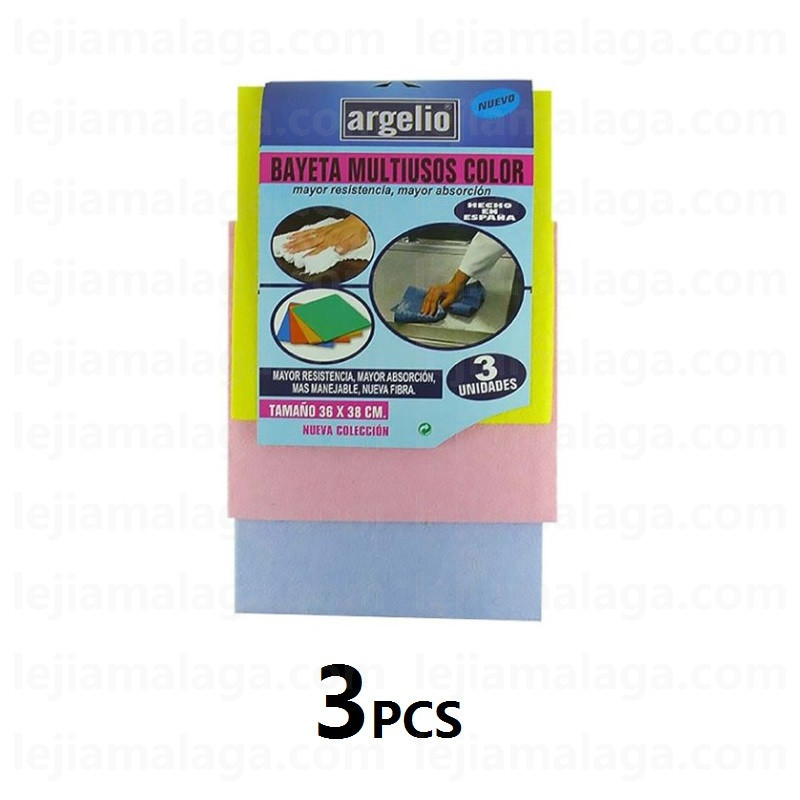 8430527202137BAYETA PACK ARGELIO COLOR 3 PCS