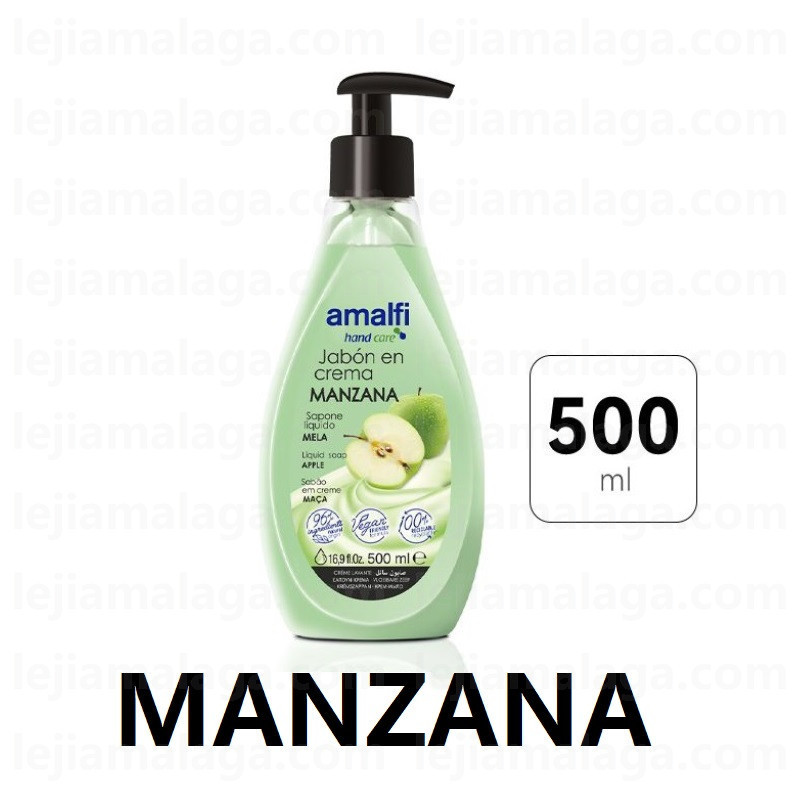 8414227057617JABON DE MANO AMALFI MANZANA 500 ML