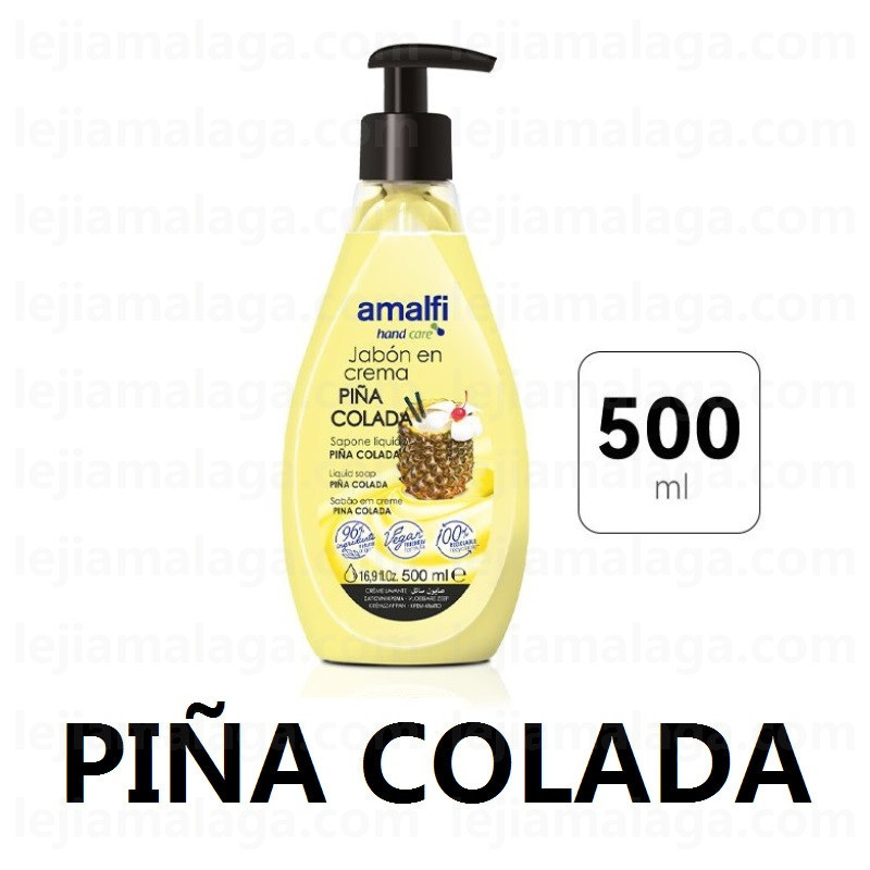 8414227057914JABON DE MANO AMALFI PIÑA COLADA 500 ML