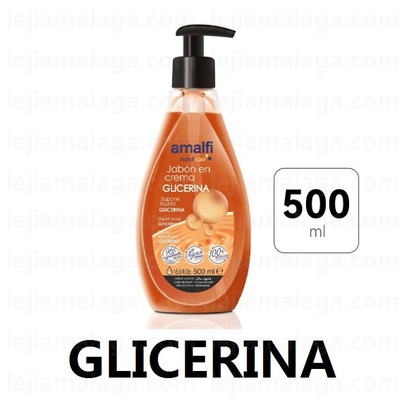 8433295062293JABON DE MANO AMALFI GLICERINA 500 ML