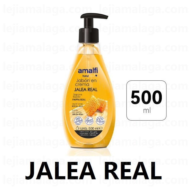 8414227057891JABON DE MANO AMALFI JALEA REAL 500 ML