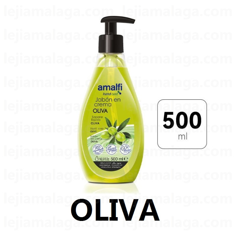 8414227057730JABON DE MANO AMALFI OLIVA 500 ML