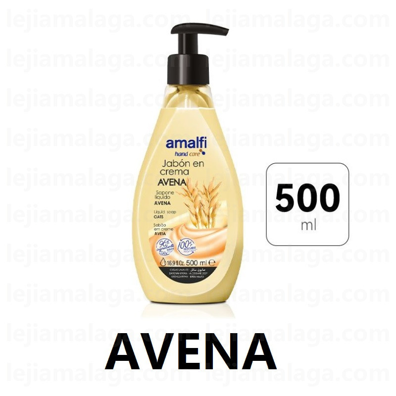 8414227057686JABON DE MANO AMALFI AVENA 500 ML