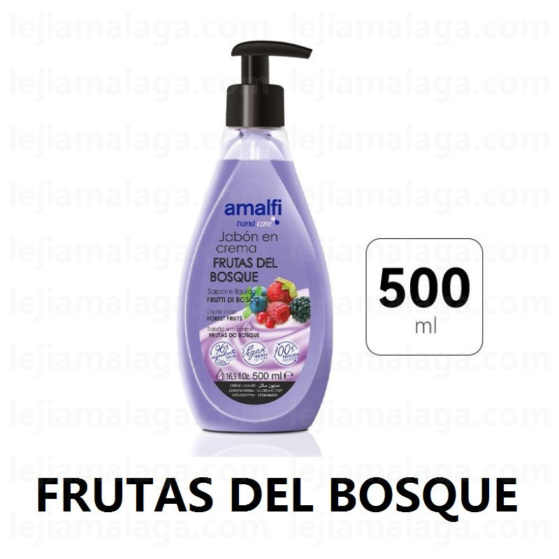 8414227057655JABON DE MANO AMALFI FRURAS BOSQUE 500 ML