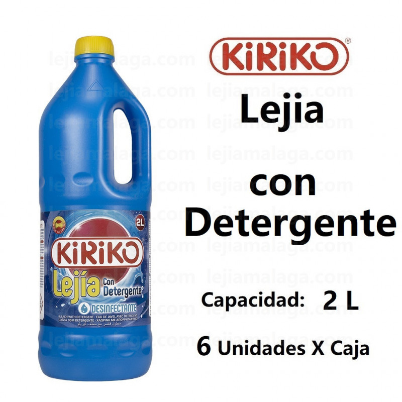 8411878003383Lejia 2 Litros kiriko Con Detergente