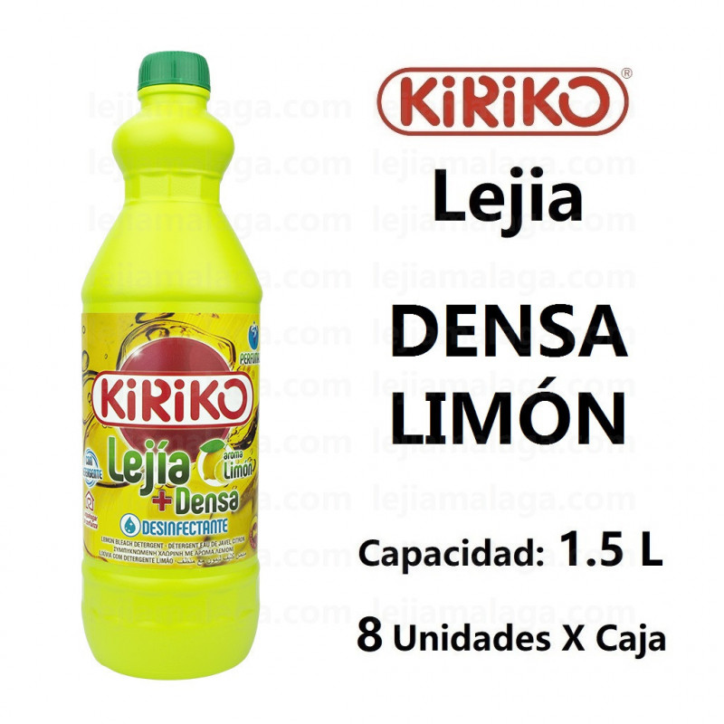8411878405118Lejia 1.5 Litros kiriko Densa Limon