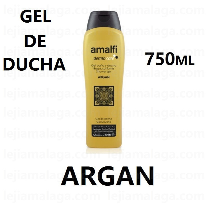 8414227053138GEL DE BAÑO Y DUCHA AMALFI ARGAN 750 ML