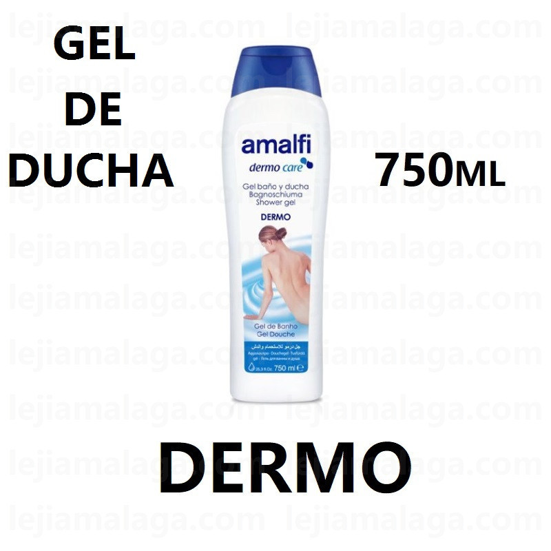 8414227691910GEL DE BAÑO Y DUCHA AMALFI DERMO 750 ML
