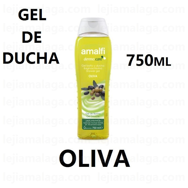 8414227691866GEL DE BAÑO Y DUCHA AMALFI OLIVA 750 ML