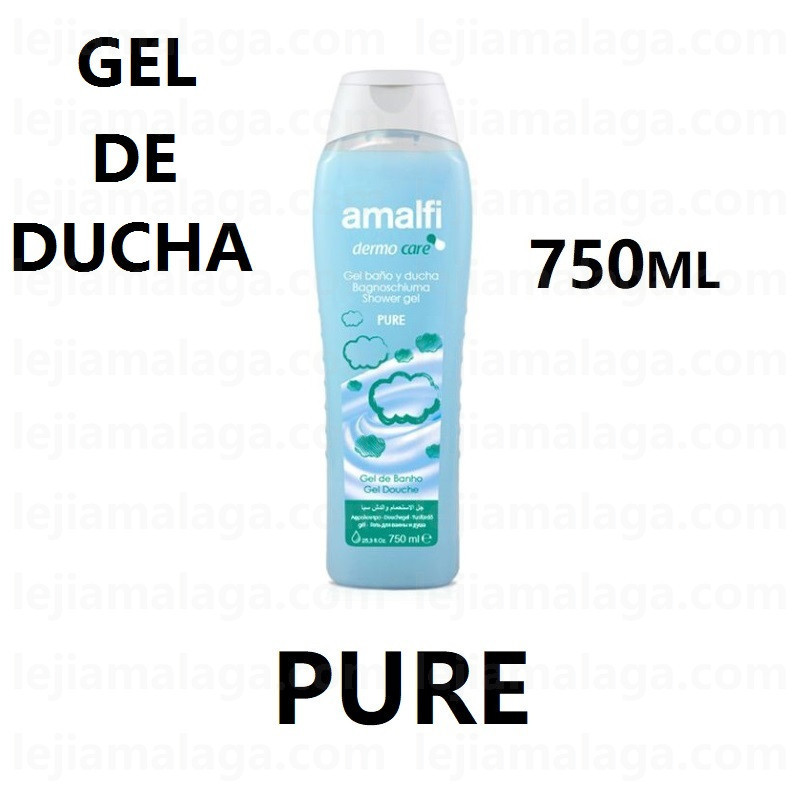 8414227063144GEL DE BAÑO Y DUCHA AMALFI PURE 750 ML