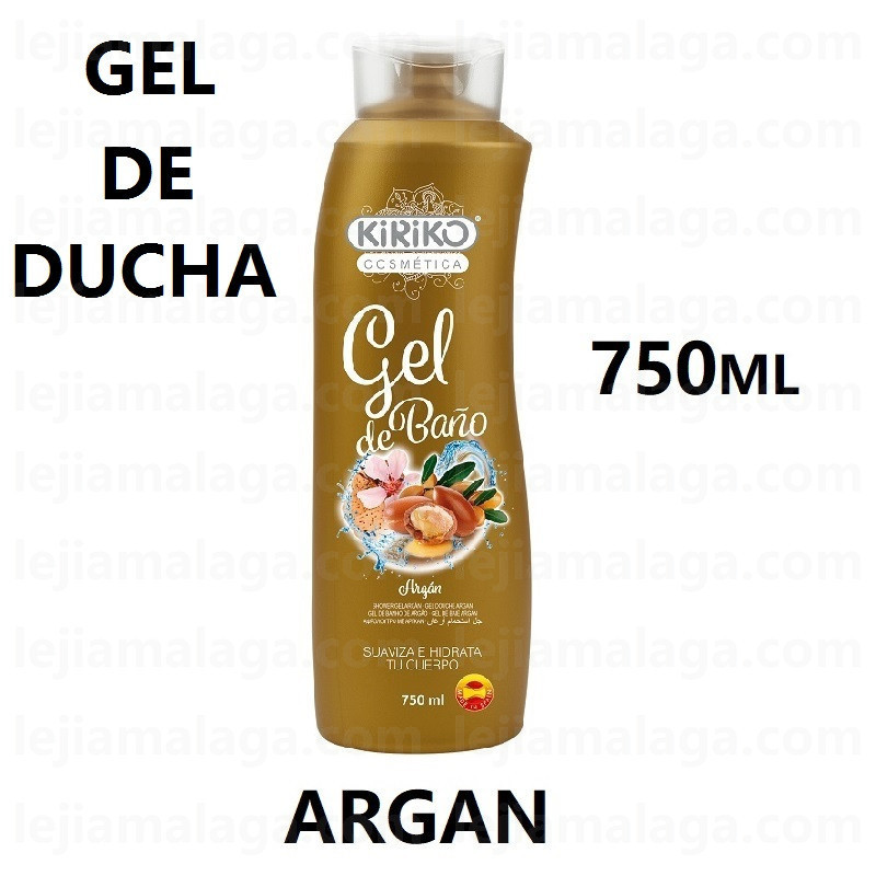 8411878609165GEL DE BAÑO Y DUCHA KIRIKO ARGAN 750 ML