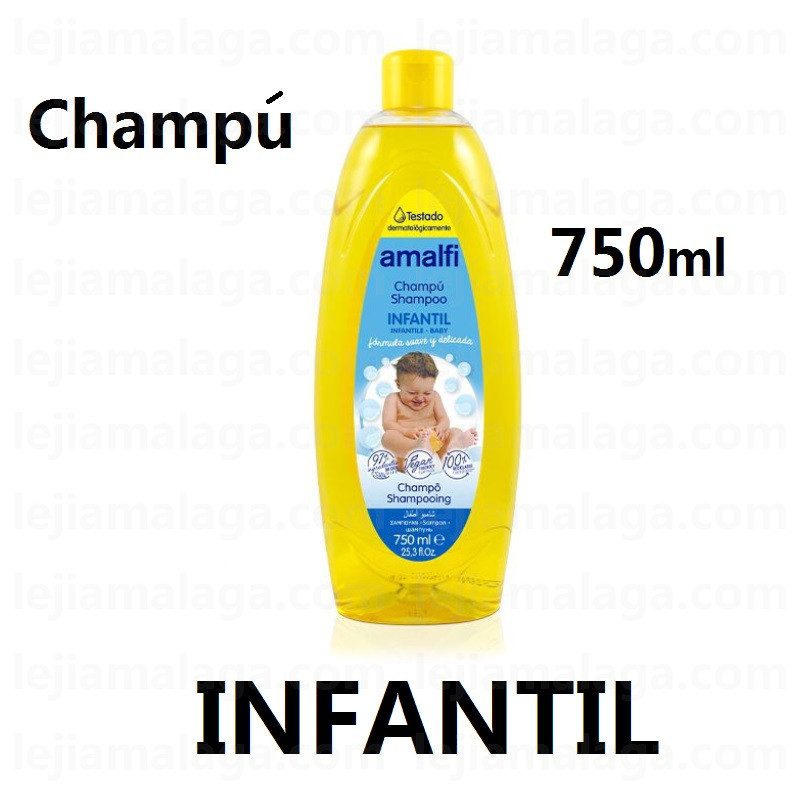 8414227679901Champu amalfi INFANTIL 750 ML