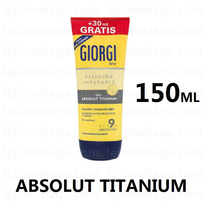 8411135263932GIORGI FIJADOR 150 ML ABSOLUT TITANIUM