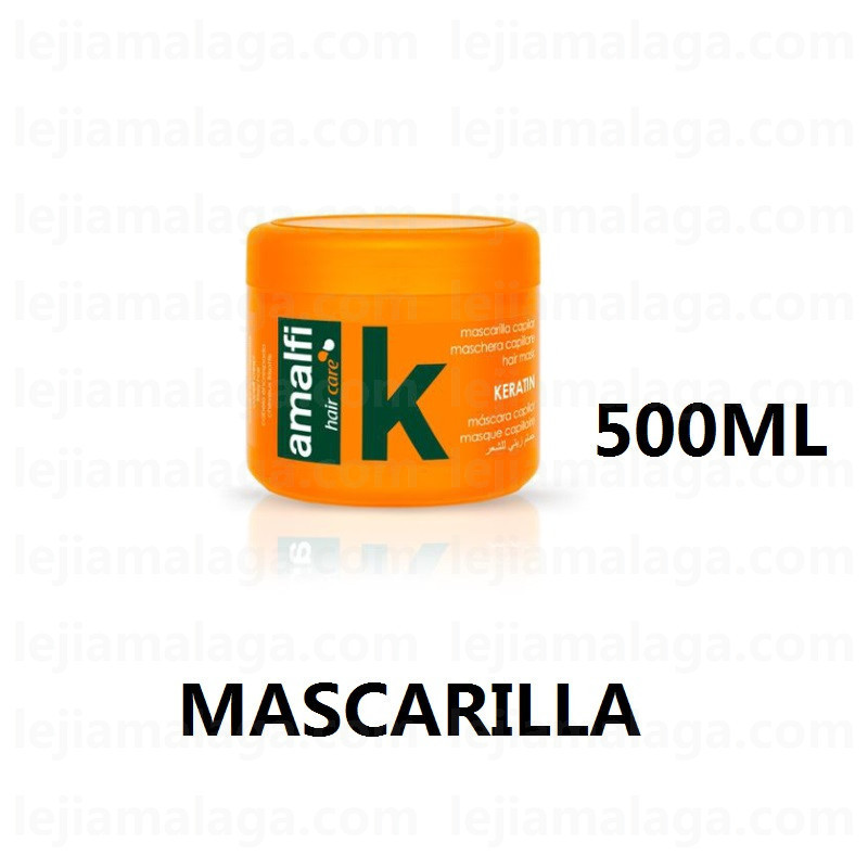 8414227044129MASCARILLA CAPILAR AMALFI KERATINA 500 ML