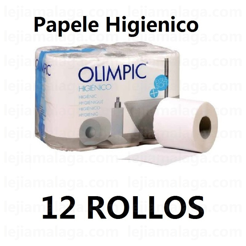 8410304870902Papel Higienico Olimpic 2 Capas Paquete de 12 Rollos