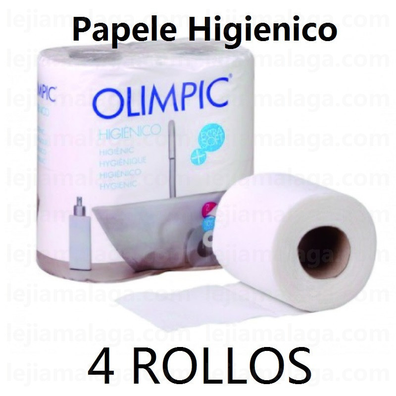 8410304870940Papel Higienico Olimpic 2 Capas Paquete de 4 Rollos