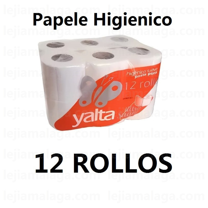 8436562972509Papel Higienico YALTA NARANJA ULTRASUAVE 12 ROLLOS