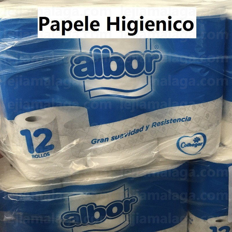 8410469003276Papel Higienico ALBOR COLOHOGAR 12 rollos