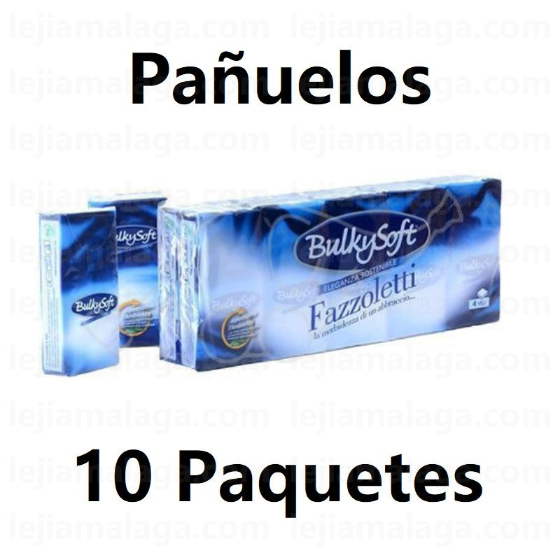 8018426691100PAÑUELOS BULKYSOFT 10 paquetes