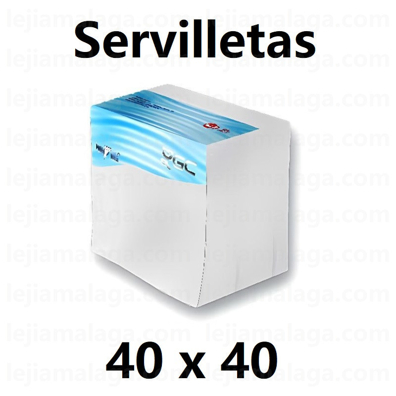 8436562971601SERVILLETAS 40 x 40 BLANCA